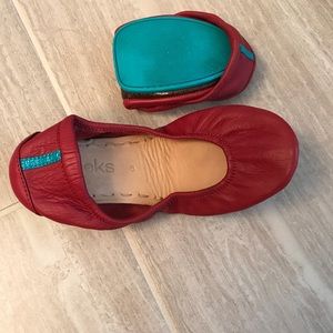 Cardinal Red Tieks by Gavrielli